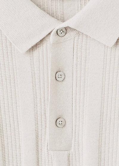 Pull over en maille côtelée à col zippé