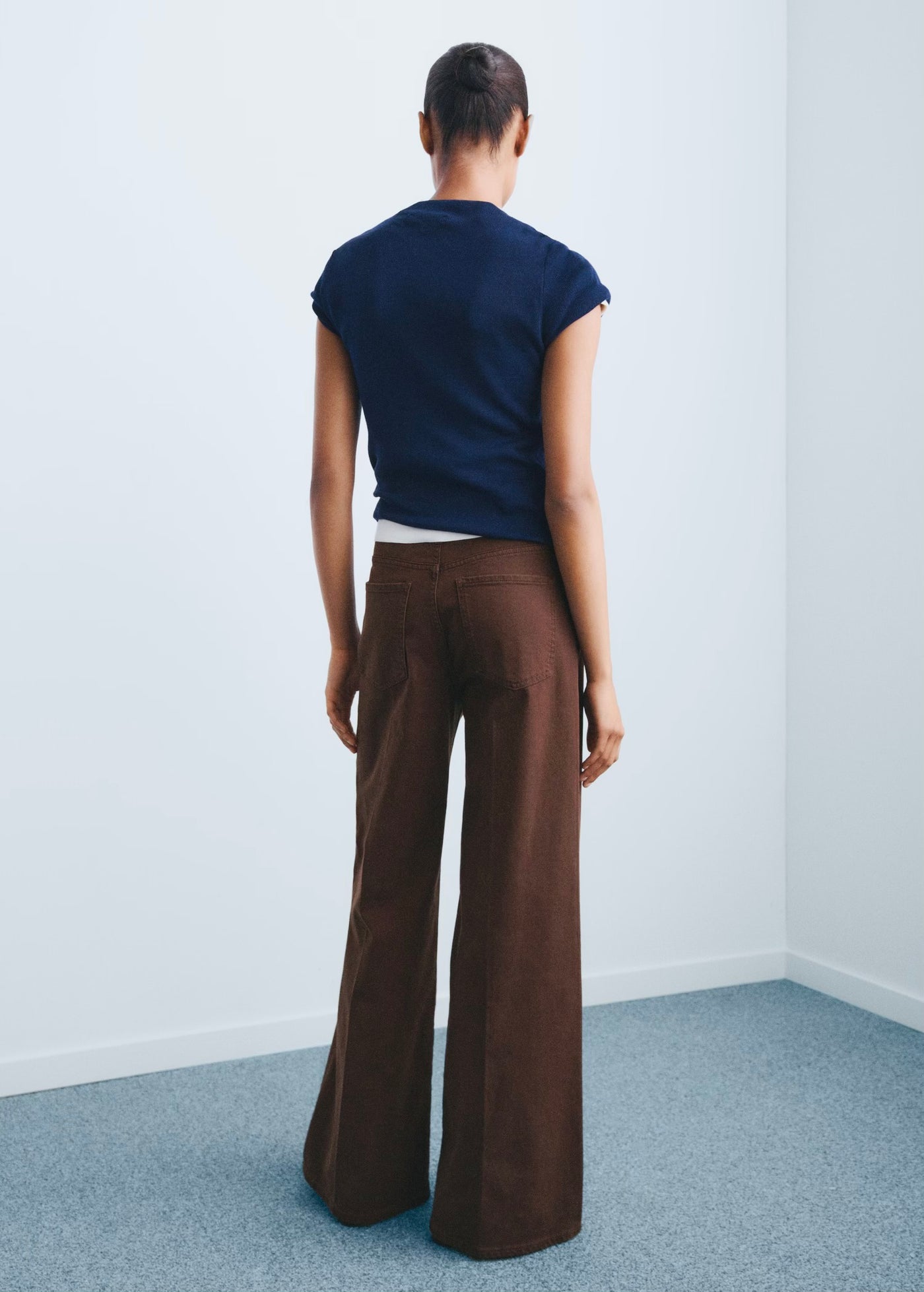 Jean Large Taille Haute