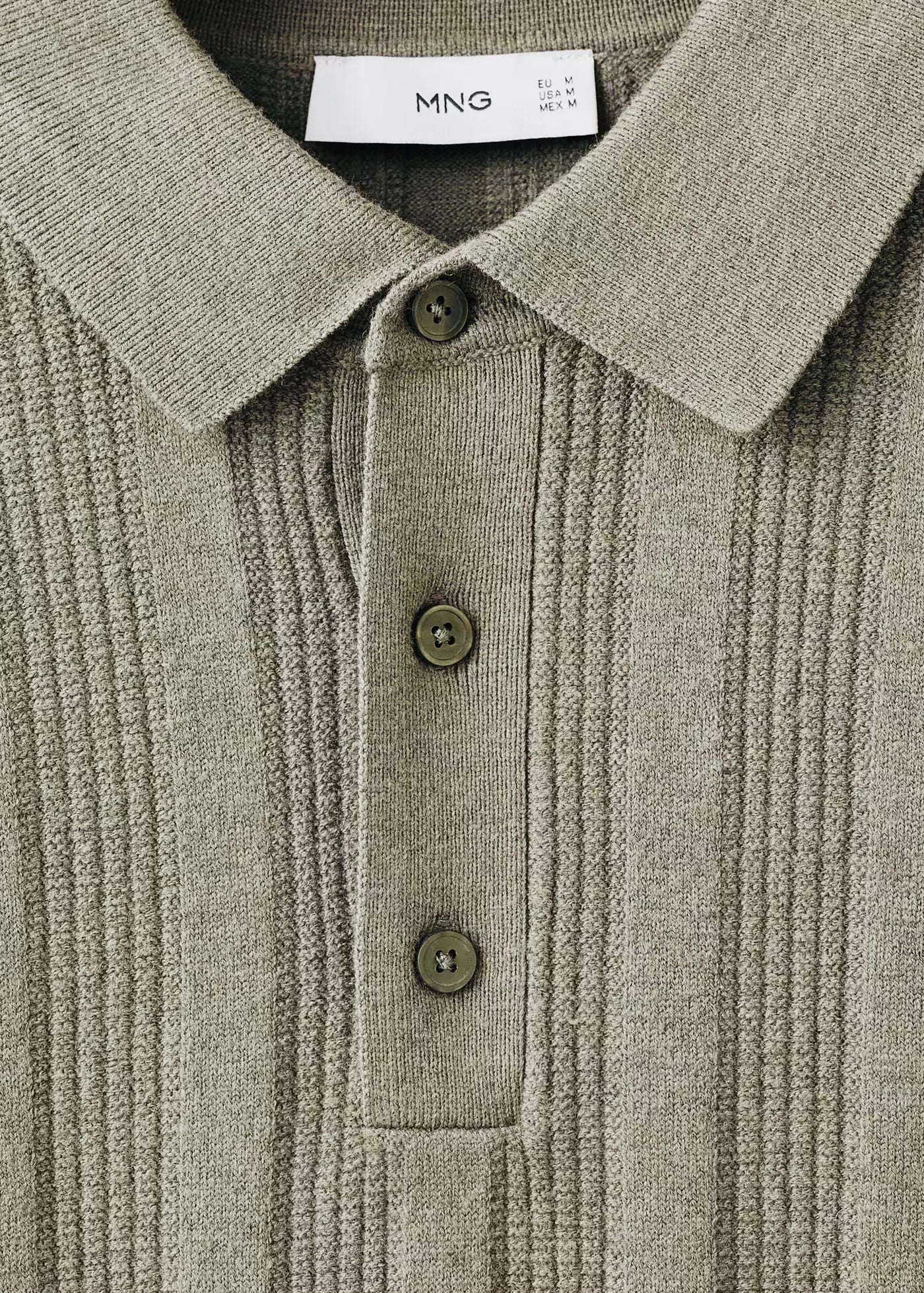 Pull over en maille côtelée à col zippé