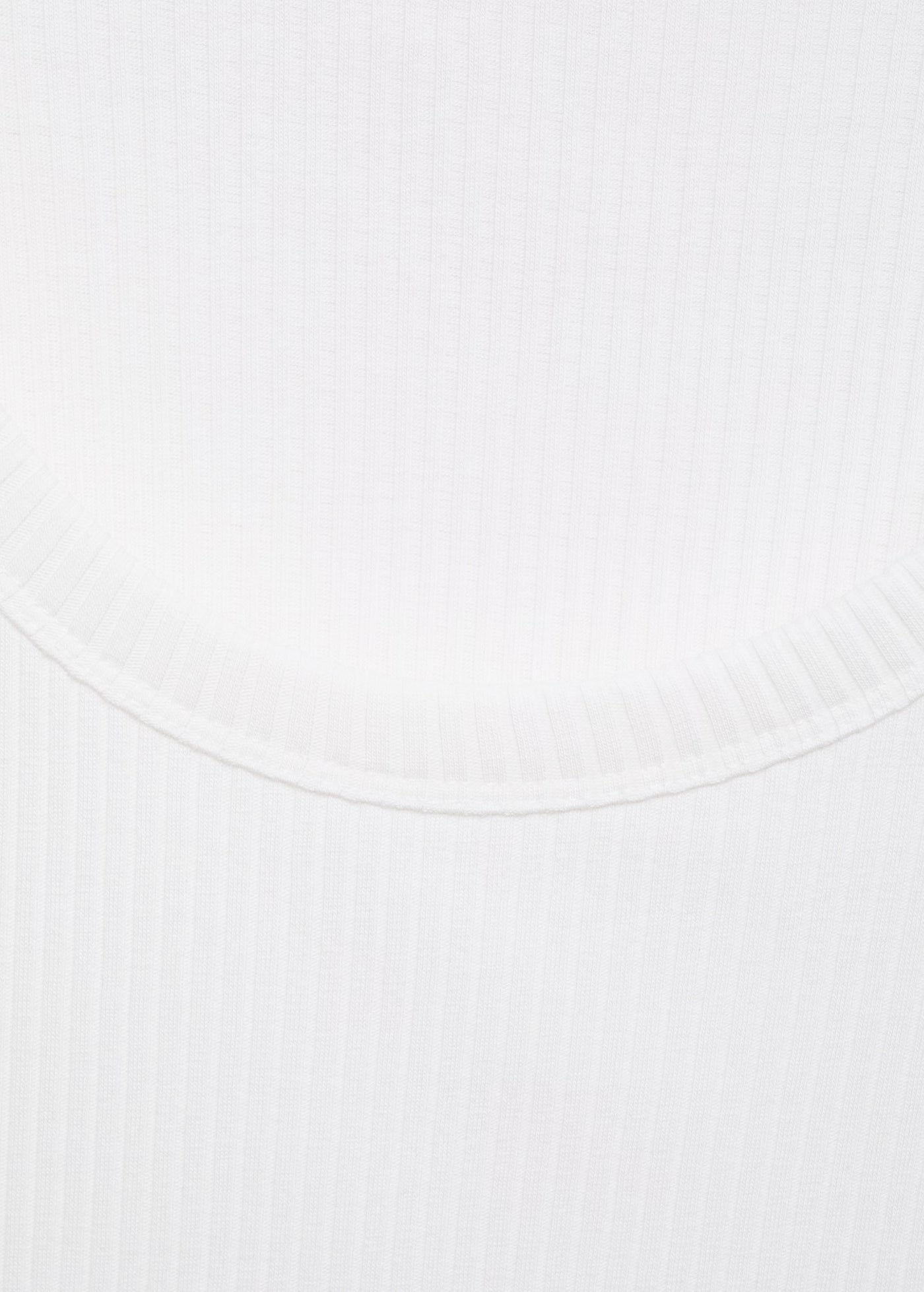 Débardeur Côtelé Slim Fit