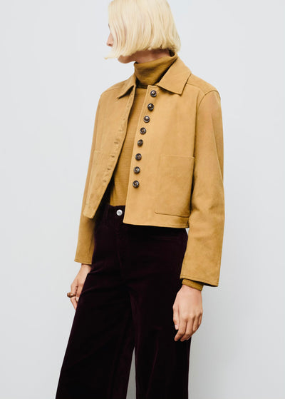 Jean Large en Velours Côtelé