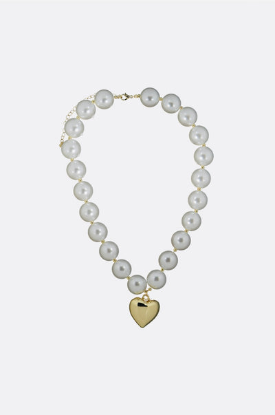 COLLIER AVEC PENDENTIF ET DÉTAILS MÉTALLIQUES