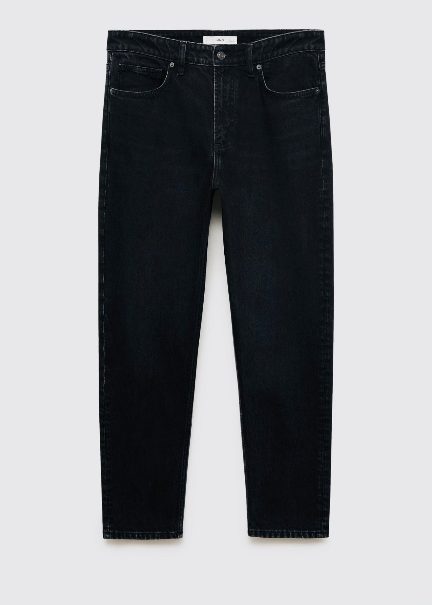 Jean Ben Cropped Tapered-Fit Mango
