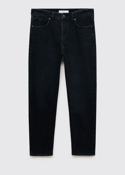 Jean Ben Cropped Tapered-Fit Mango