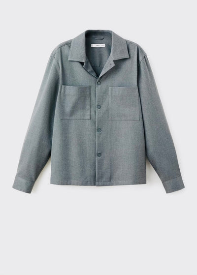 Veste fluide à poches