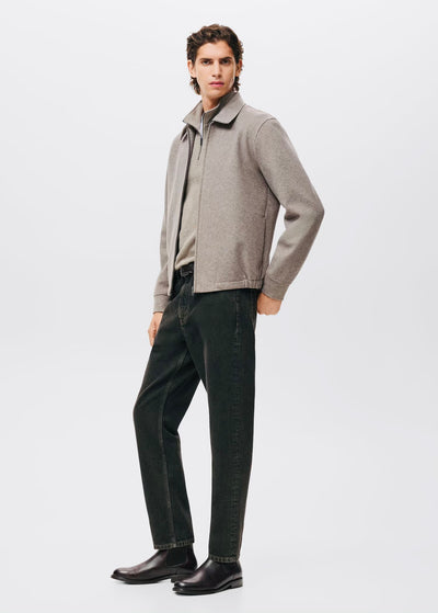 Veste en tissu à poches à rabat