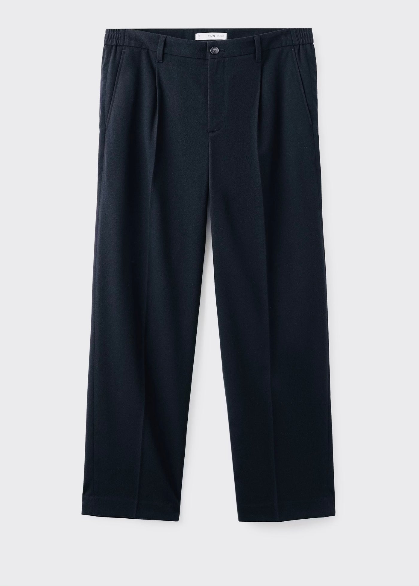 Pantalon Flanelle Regular-Fit à Pinces