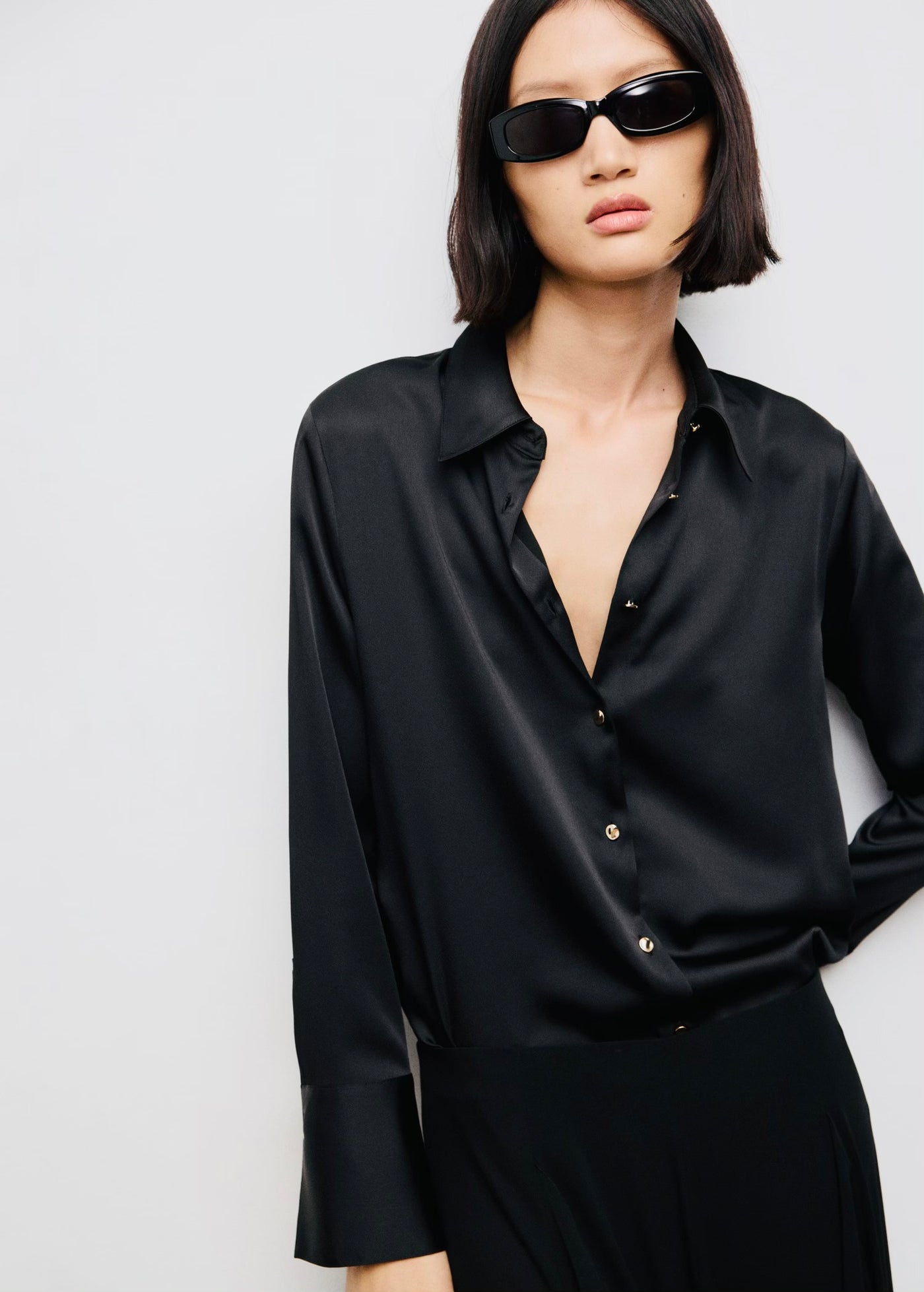 Chemise à Imprimé Abstrait