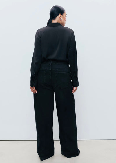 Jean Large Taille Haute