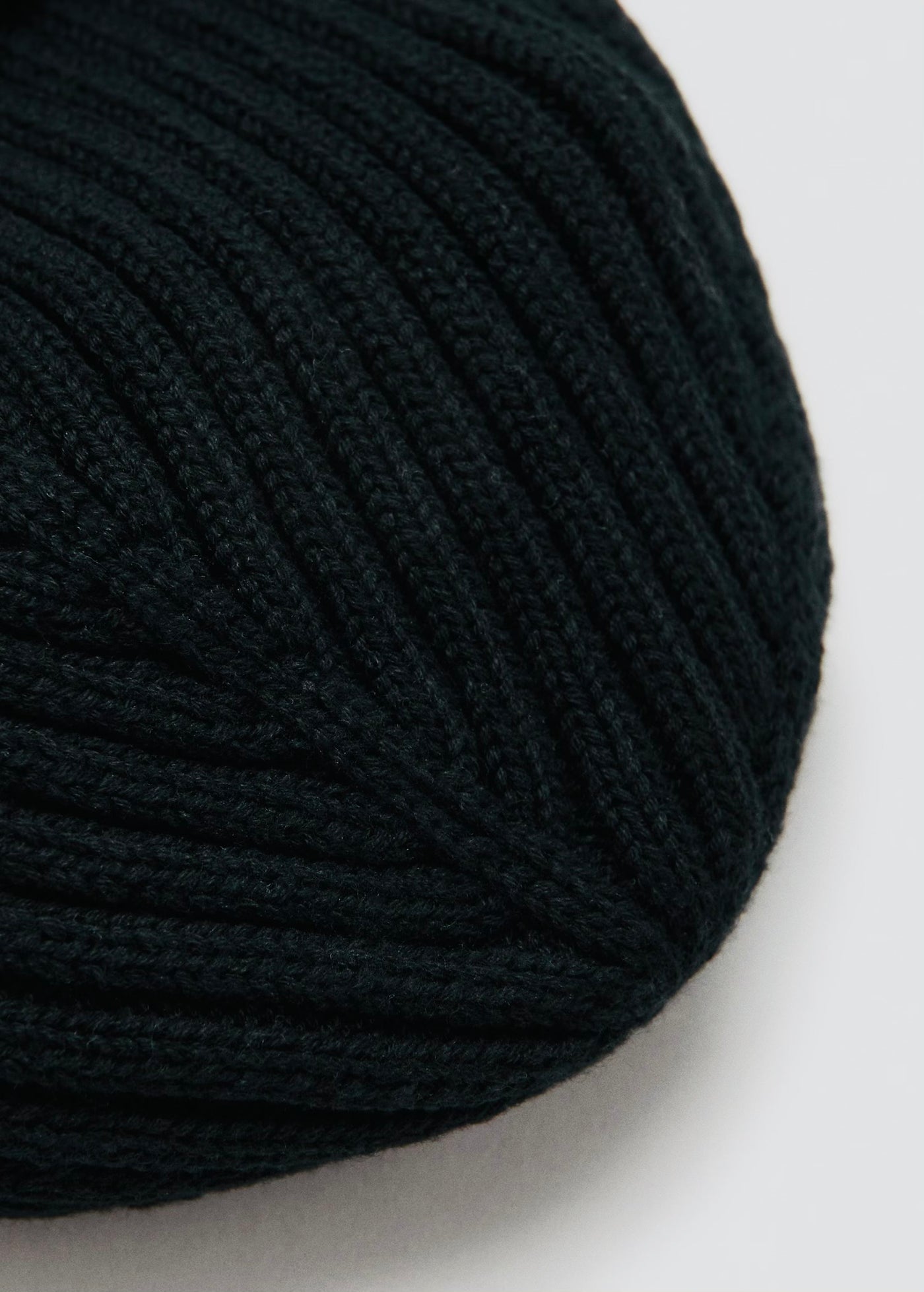 bonnet coton maille côtelée