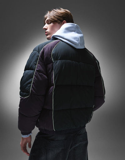 BLOUSON PUFFY IMPRIMÉ