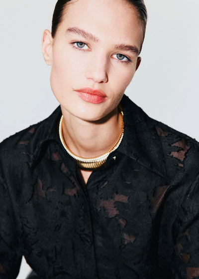 Chemise Oversize Texturée