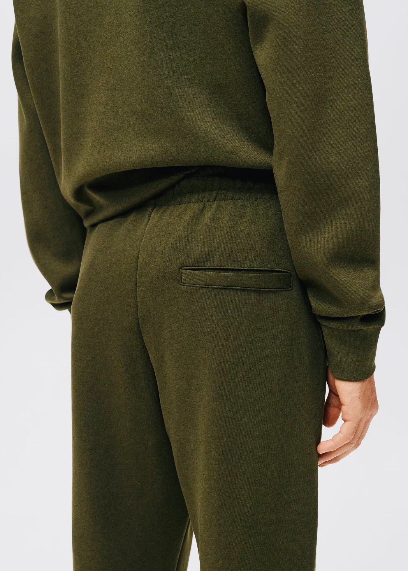 Jogging Coton Taille Élastique Pantalon