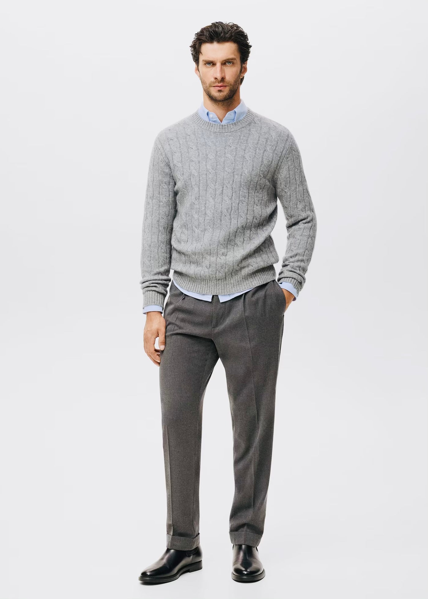 Pull 100% coton tressé Collection Casper Ruud x