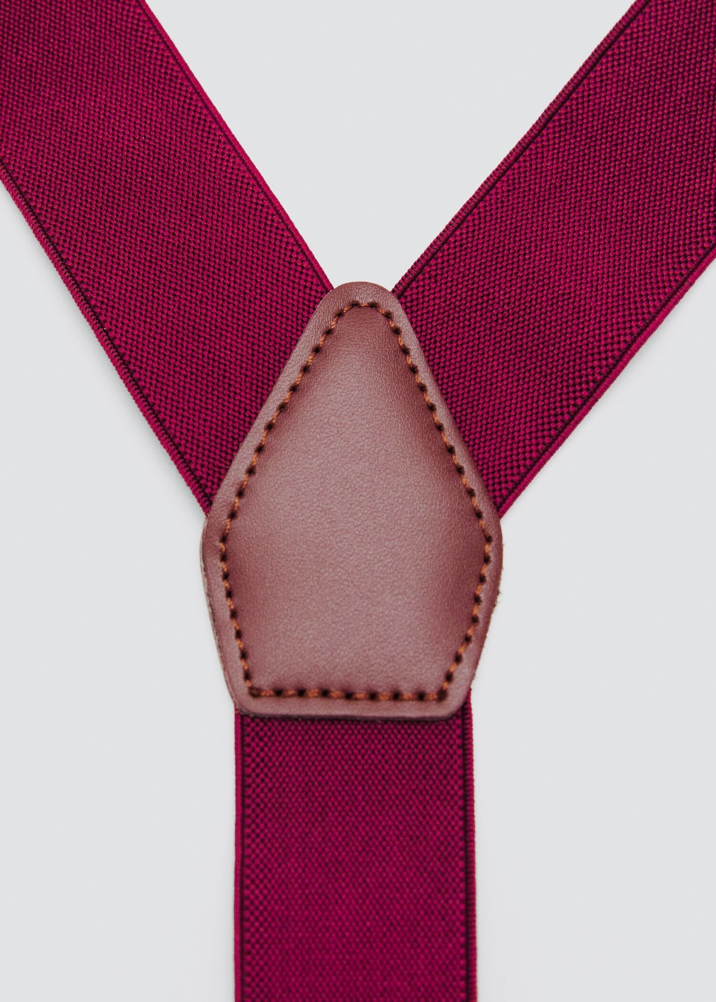 bretelles élastiques réglables détails cuir