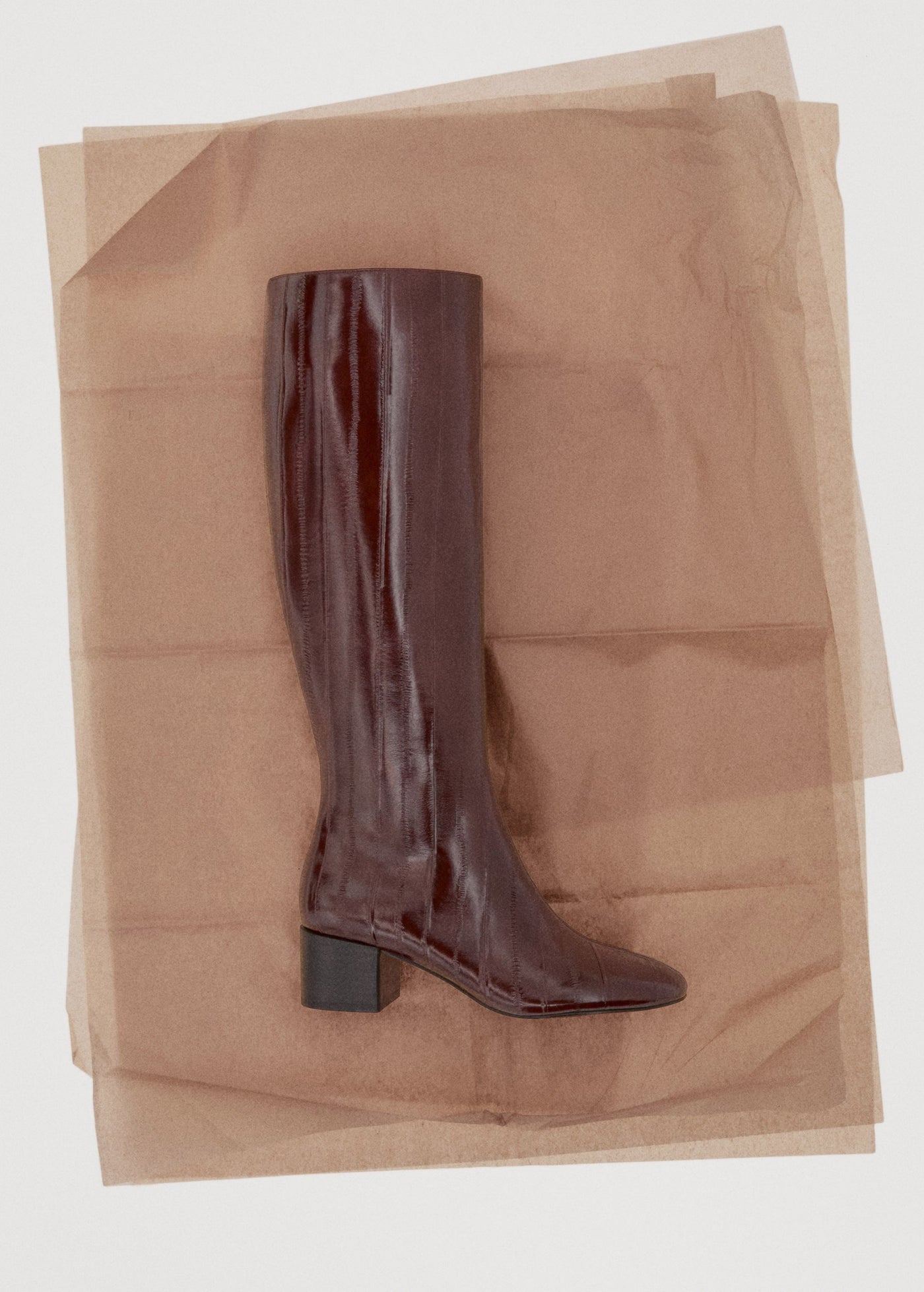 Bottes à Talon Texture