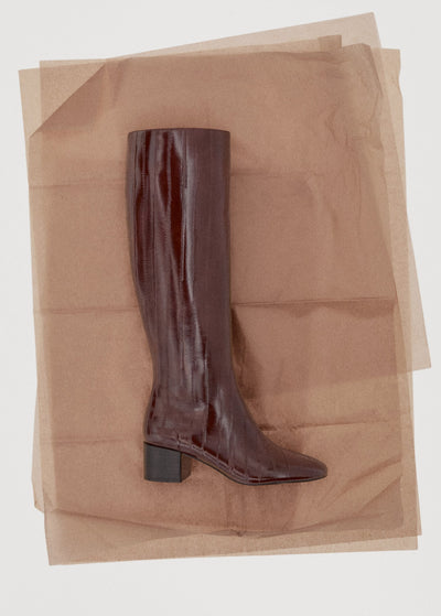 Bottes à Talon Texture