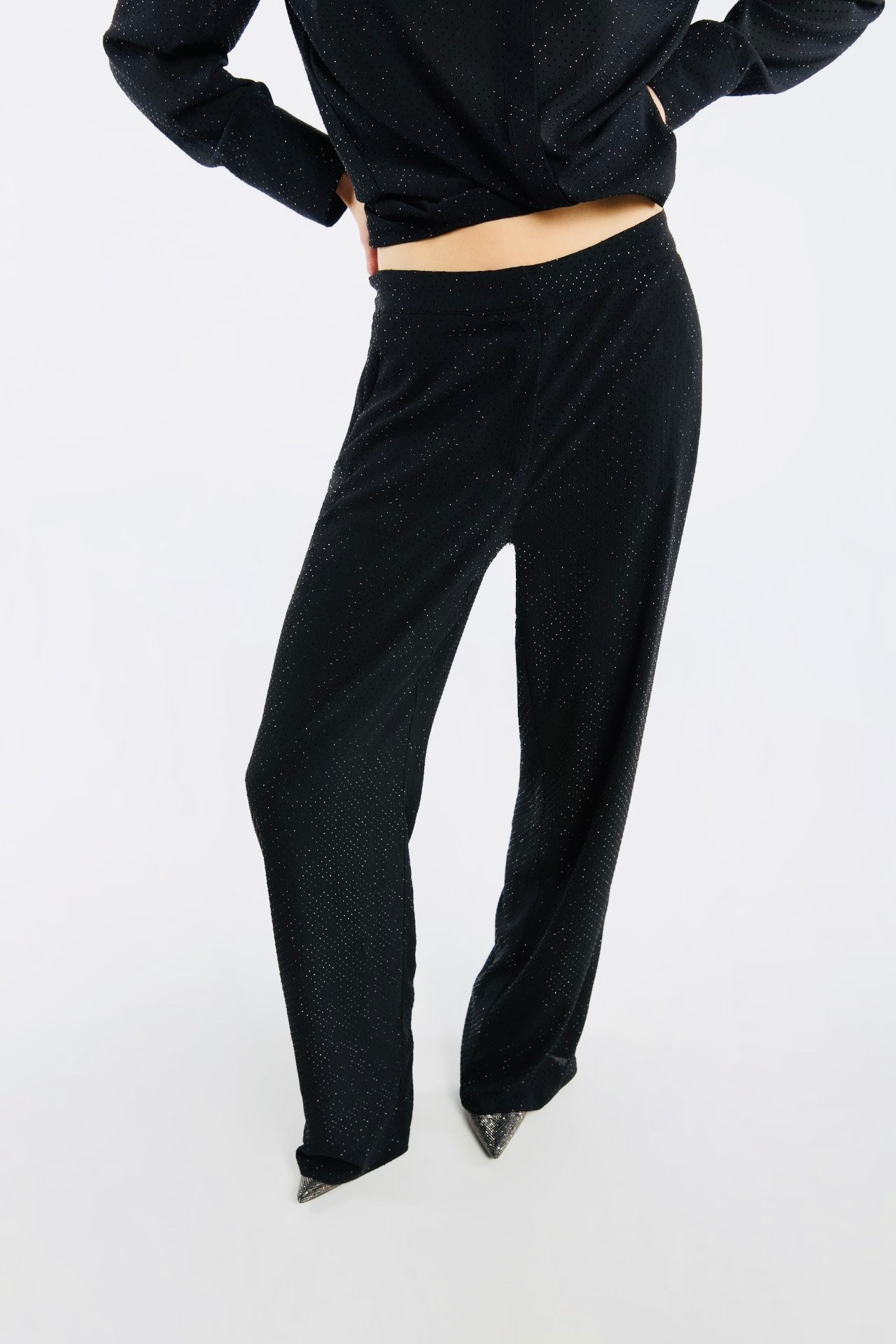 Pantalon à Jambe Large