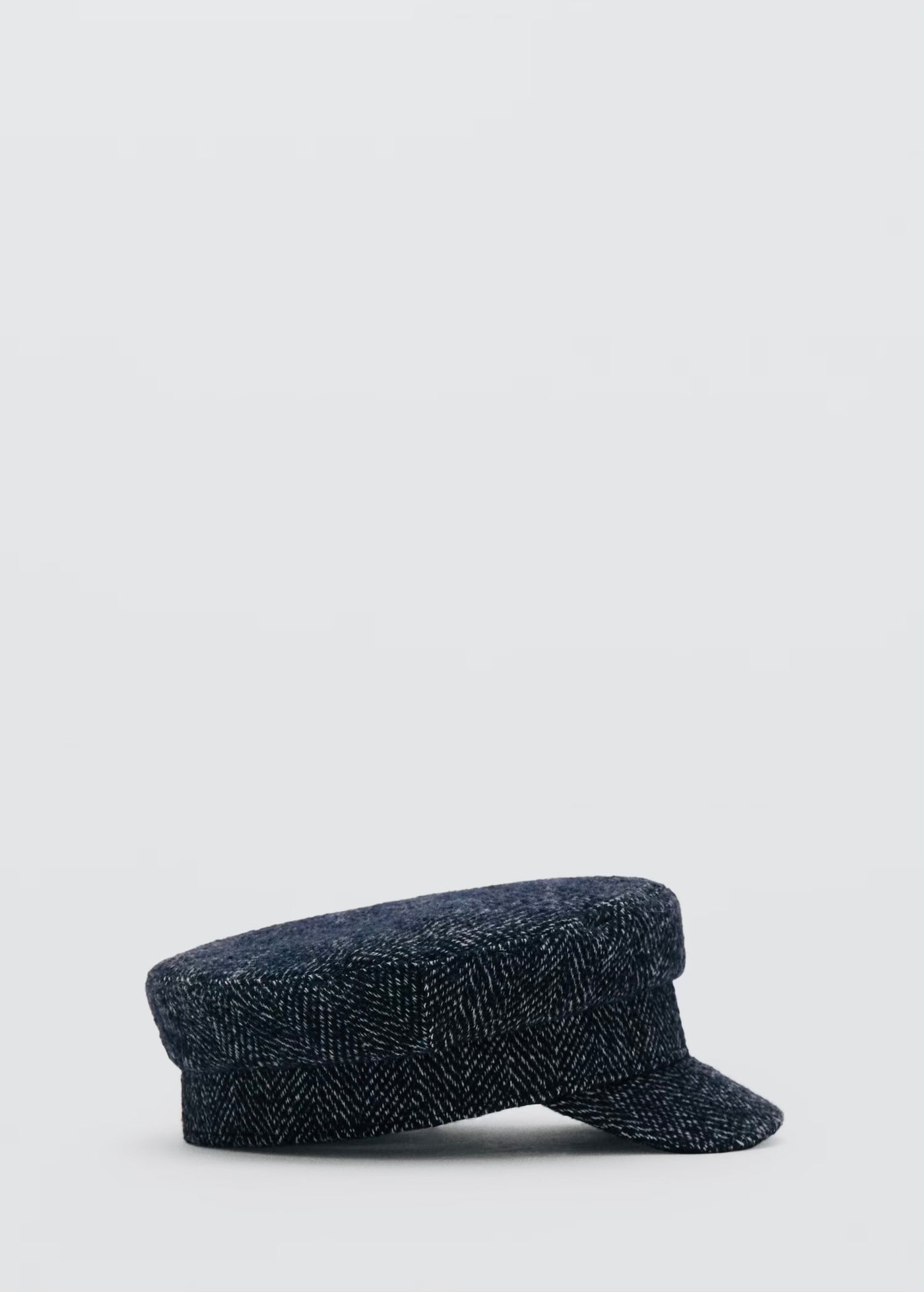 casquette baker laine mélangée