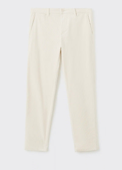 Pantalon Velours Côtelé Slim-Fit