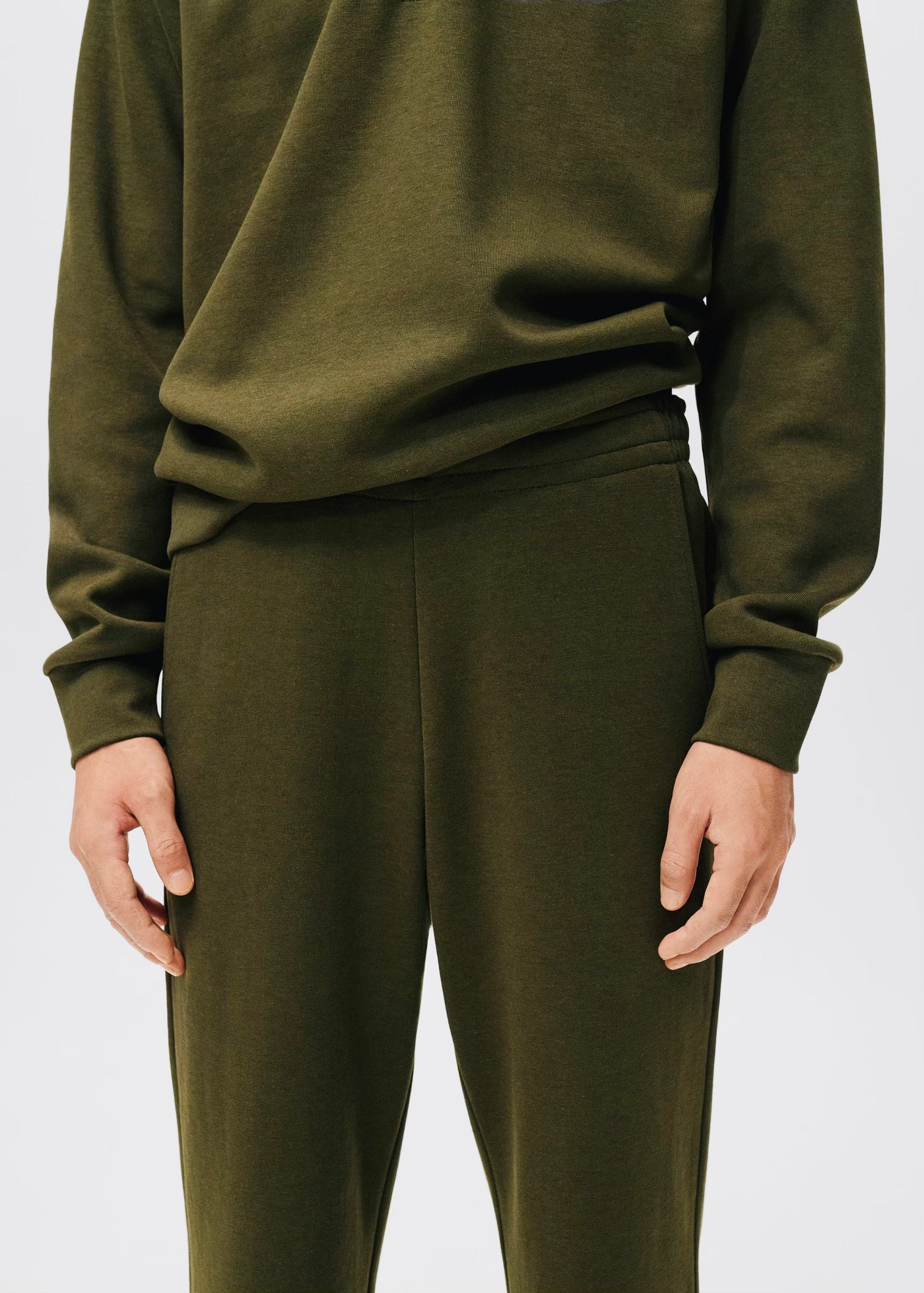 Jogging Coton Taille Élastique Pantalon