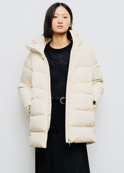 Anorak matelassé avec capuche