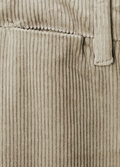 Pantalon Velours Côtelé Slim-Fit