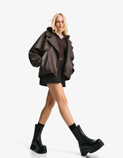 BOTTINES DÉTAIL ÉLASTIQUE