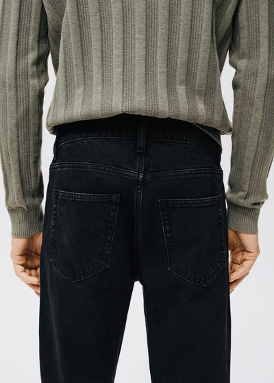 Jean Ben Cropped Tapered-Fit Mango